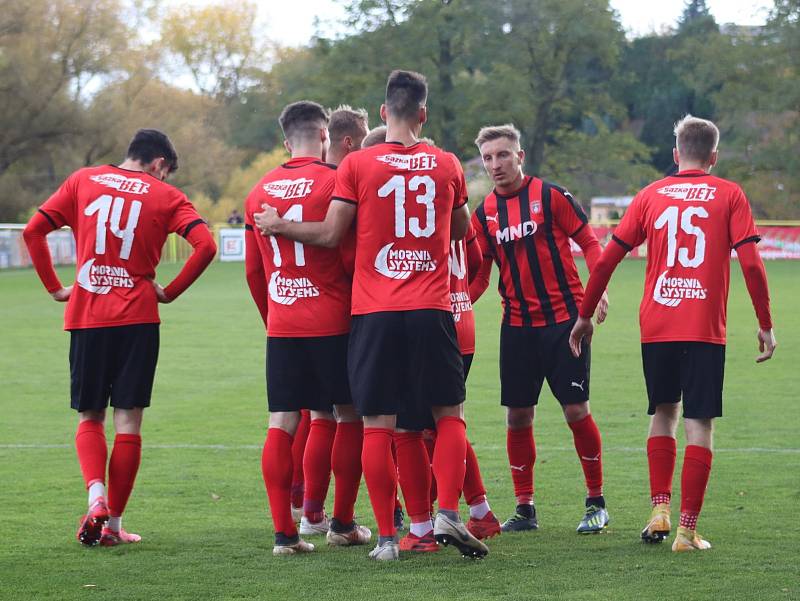 Fotbalisté Hodonína se sice na Startu dostali do dvoubrankového vedení, ovšem nakonec jen remizovali.