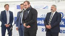 Oficiální zahájení stavby úseku dálnice D55 mezi Moravským Pískem a Bzencem.