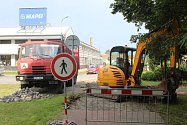Začaly stavební práce na novém úseku cyklostezky ve Bzenci ve Strážnické ulici.