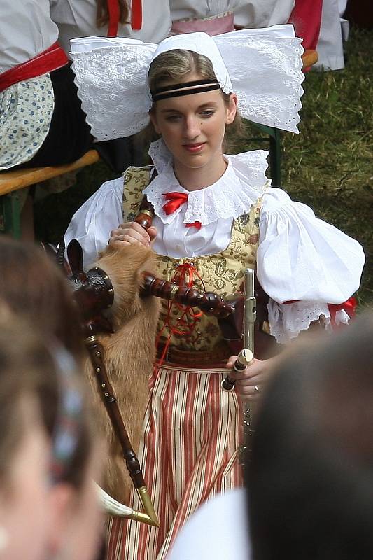 Sedmdesátý ročník mezinárodní folklorního festivalu ve Strážnici.