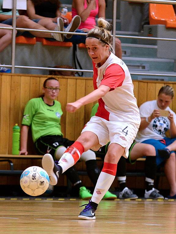 Mistrovství ČR žen ve futsalu 2016 v Hodoníně, 19. června 2016.