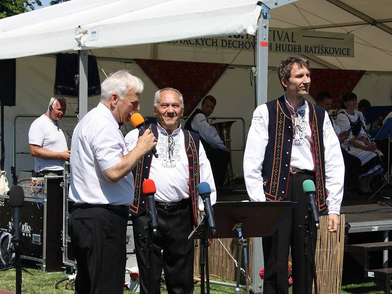 Dvanáct dechových kapel předvedlo na ratíškovickém osmačtyřicátém Mezinárodním festivalu dechových hudeb své umění.