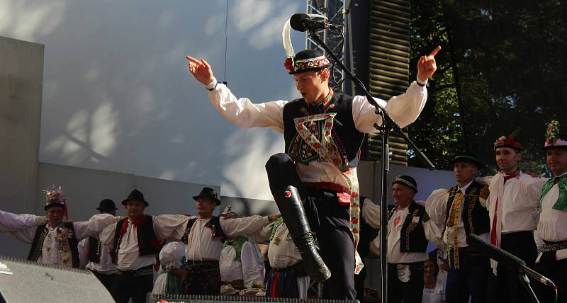 Mezinárodní folklorní festival ve Strážnici 2017, soutěž o krála slováckých verbířů.