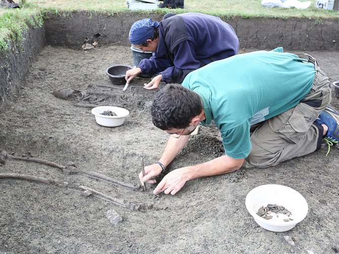 Archeologové objevili zajímavé nálezy ve velkomoravském areálu u Mikulčic.