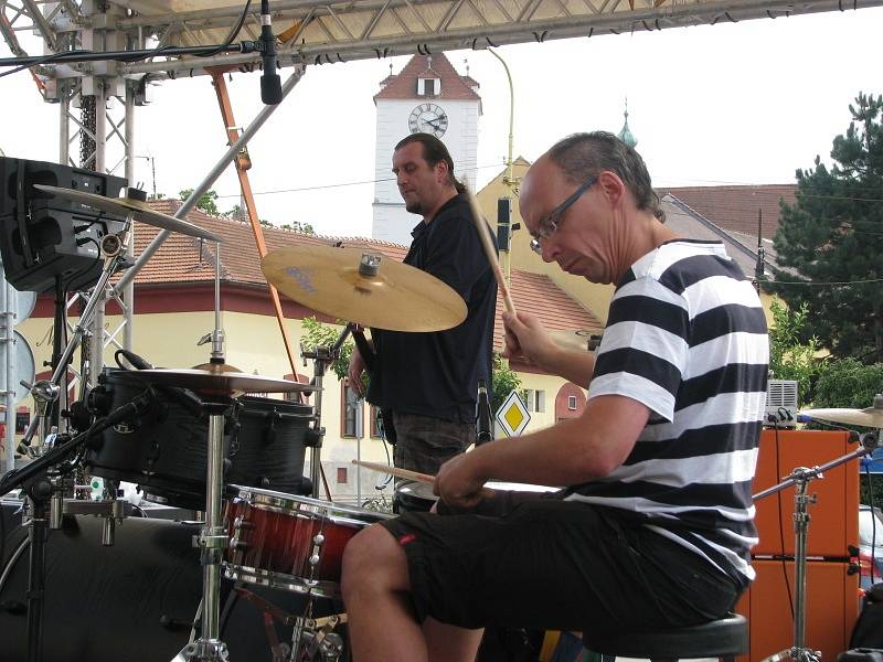 Pepa Lábus a spol. na Festivalu Slunce ve Strážnici.