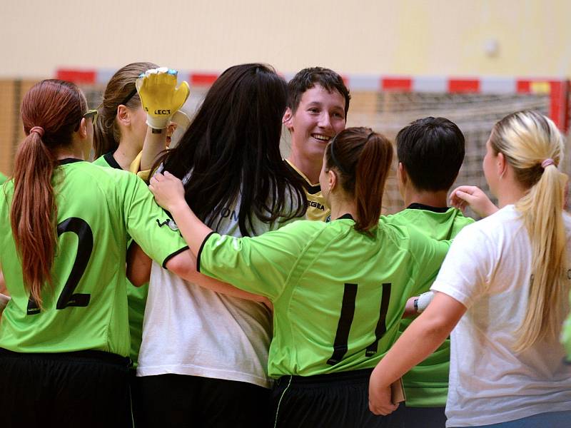 Mistrovství ČR žen ve futsalu 2016 v Hodoníně, 19. června 2016.