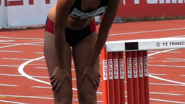 Čejkovická atletka Lucie Drábková je trojnásobnou mistryní Moravy a Slezska. 