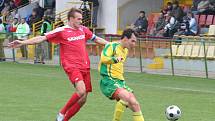 MSFL: FK Mutěnice (ve žlutém) vs. 1. FC Brno B