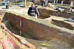 Archeologický záchranný výzkum na sídlišti Padělky ve Ždánicích. Foto: František Kostrouch