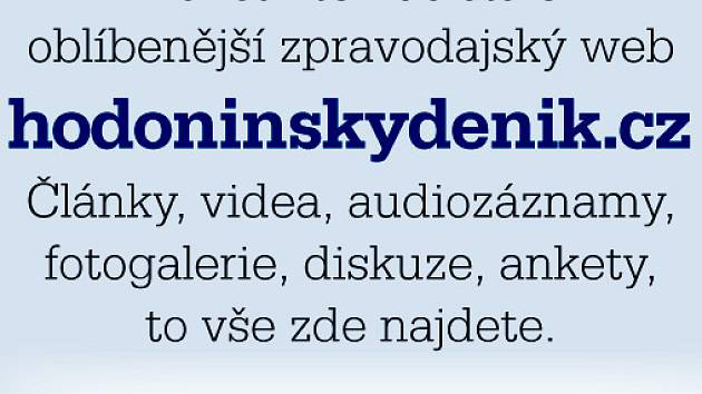 Web Hodonínského deníku za prvních pět měsíců roku 2009