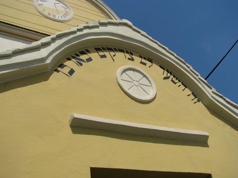 Otevření židovské synagogy