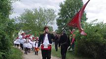 Strážnice o víkendu žila třiasedmdesátým folklorním festivalem. Jak slaví své hody, přijeli do Strážnice předvést krojovaní z Vracova.