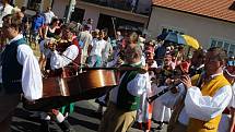 Mezinárodní folklorní festival Strážnice 2017, průvod městem.