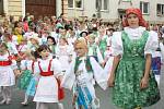 Sedmdesátý ročník mezinárodní folklorního festivalu ve Strážnici.