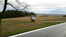 Vrtulník záchranné služby letěl v neděli odpoledne kolem páté hodiny k nehodě osobního auta do Žarošic. Došlo k ní na silnici I/54 v tamní části Zdravá Voda směrem na Nížkovice na Vyškovsku.