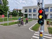 Děti získaly své cyklořidičáky, jízdy absolvovaly na dopravním hřišti v Kyjově.