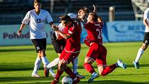 Fotbal fotbalová národní liga FC Votroci Hradec Králové  vs. Chrudim