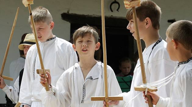 Mezinárodní folklorní festival ve Strážnici na Hodonínsku.