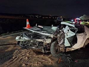 Riskantní manévr stál podle policistů za tragickou nehodou, která se stala v pátek večer mezi Vracovem a Bzencem.