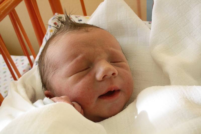 Ondřej Mareček, 52 cm, 3770 g, 24. 1. 2018 v 14.02, Sobůlky, nemocnice Kyjov