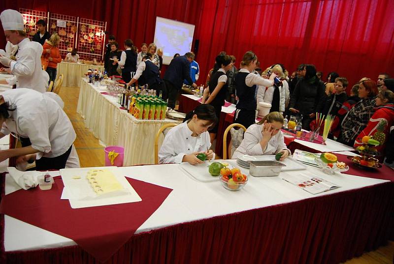 Gastroden ukázal umění studentů bzenecké potravinářské střední školy.