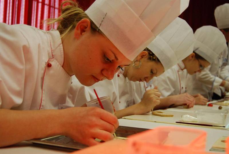 Gastroden ukázal umění studentů bzenecké potravinářské střední školy.