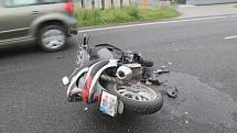Dopravní police vyšetřovala od úterního odpoledne do středečního rána tři nehody motocyků.