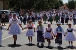 Mezinárodní folklorní festival Strážnice 2017, průvod městem.