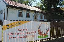 Na návštěvě v jihomoravské Vesnici roku 2022, Kostelce.