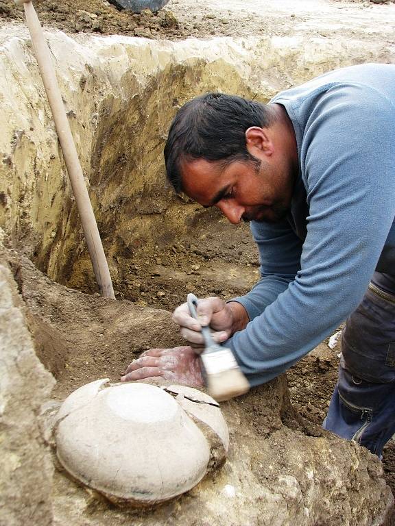 Archeologické naleziště v Dambořicích