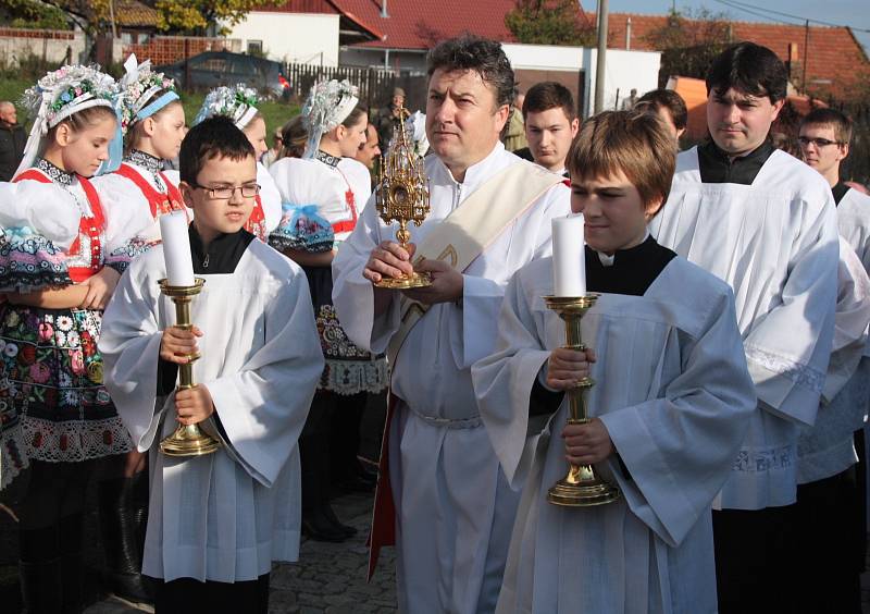 Bukovanskou kapli zasvětil arcibiskup Graubner bývalému papeži Janu Pavlu II.