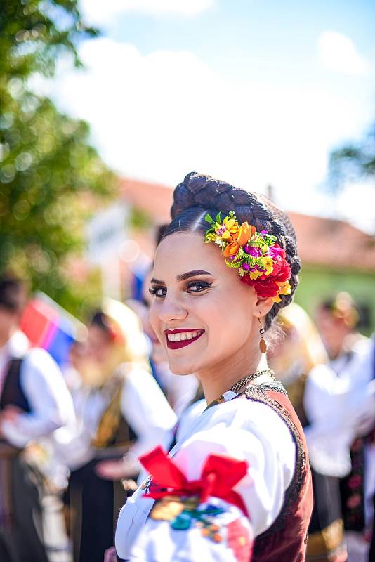 Mozaika pohledů a zážitků z letošního Mezinárodního folklorního festivalu ve Strážnici.