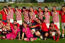 Fotbalisté Dolních Bojanovic slavili vítězství v Okresním poháru.