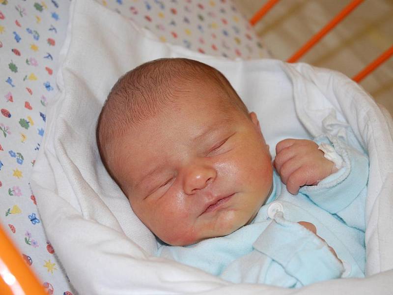 Aleš Bařina, 53 cm, 3,5 kg, 15. ledna 2010, Dolní Bojanovice