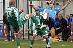 Třetí porážku v řadě utržili fotbalisté Mutěnic. V Brně s Bystrcí prohráli těsně 0:1, když o tříbodovém zisku pro domácí Dostu rozhodl v závěu zápasu obránce Daniel Břežný.