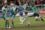 Třetí porážku v řadě utržili fotbalisté Mutěnic. V Brně s Bystrcí prohráli těsně 0:1, když o tříbodovém zisku pro domácí Dostu rozhodl v závěu zápasu obránce Daniel Břežný.