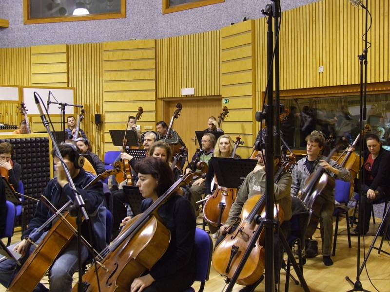 Zlínská filharmonie Bohuslava Martinů nahrávala v Dolních Bojanovicích