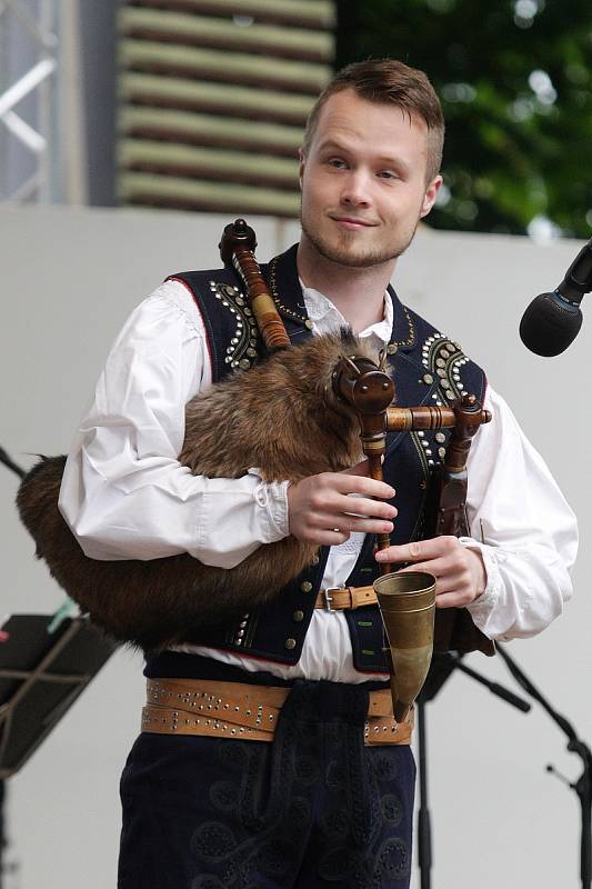 Mezinárodní folklorní festival ve Strážnici na Hodonínsku. Letos se konal již 71. ročník.