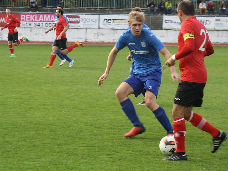 Hodonínští fotbalisté zvítězili nad Otrokovicemi.