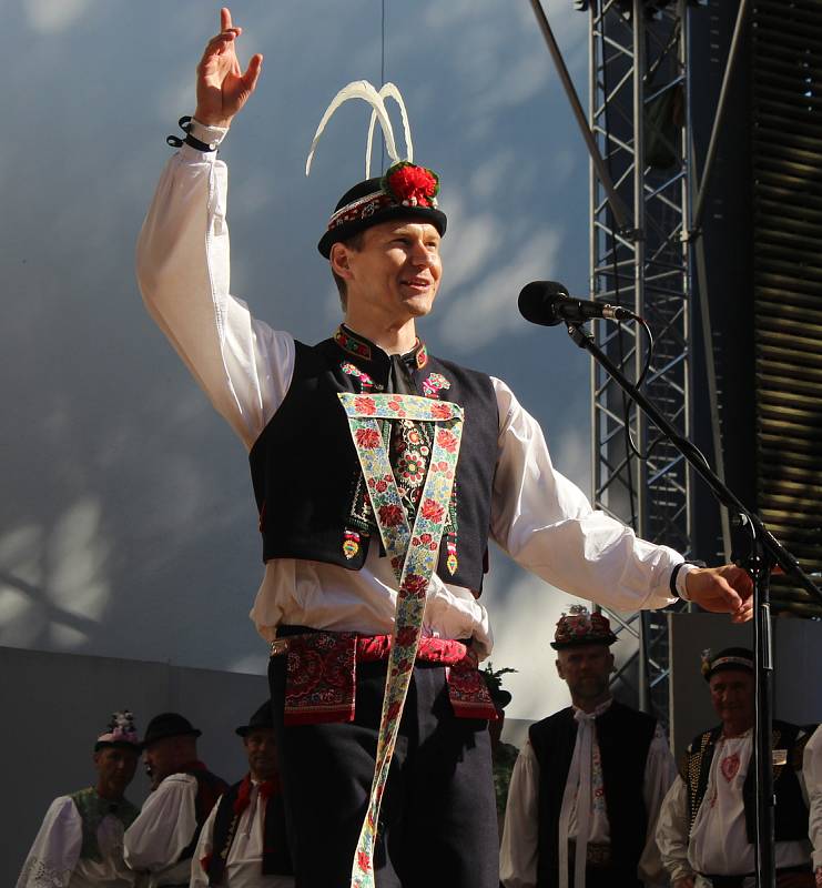 Mezinárodní folklorní festival ve Strážnici 2017, soutěž o krála slováckých verbířů.