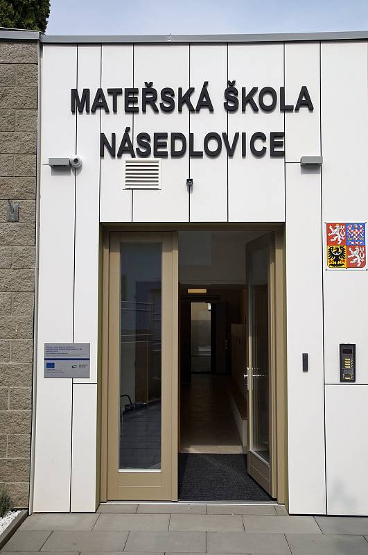 Slavnostní otevření nově zrekonstruované  mateřské školky v Násedlovicích.