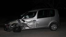 Opilý devatenáctiletý řidič způsobil nehodu.