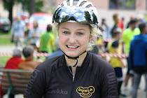Mladá cyklistika Tereza Korvasová v letošní sezoně hájí barvy pražské Dukly. Má za sebou závody Českého poháru i etapový mezinárodní podnik Gracia Orlová.
