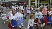 Pořádnou dávku hodového veselí zažili lidé v Hodoníně na Svatovavřineckých slavnostech.