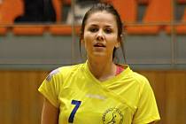Mladá spojka Natálie Gärtnerová (na snímku) bude v příští interligové sezoně hrát za nováčka z Hodonína.