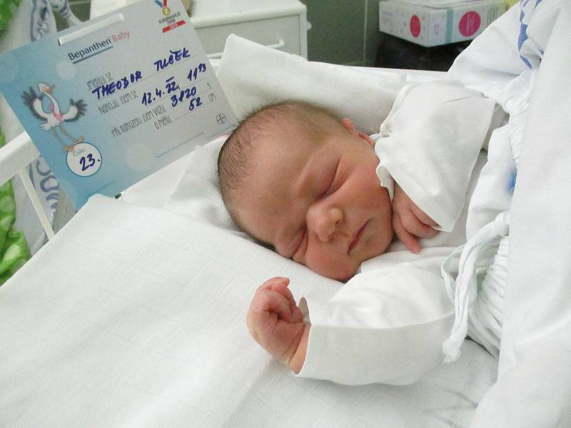 Theodor Tuček, 12.4.2022, Lanžhot,  Nemocnice Břeclav, 3820 g, 52 cm