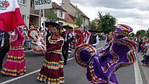 Strážnice o víkendu žila třiasedmdesátým folklorním festivalem. Diváci tleskali i barevné podívané, kterou předváděli hosté z Mexika.