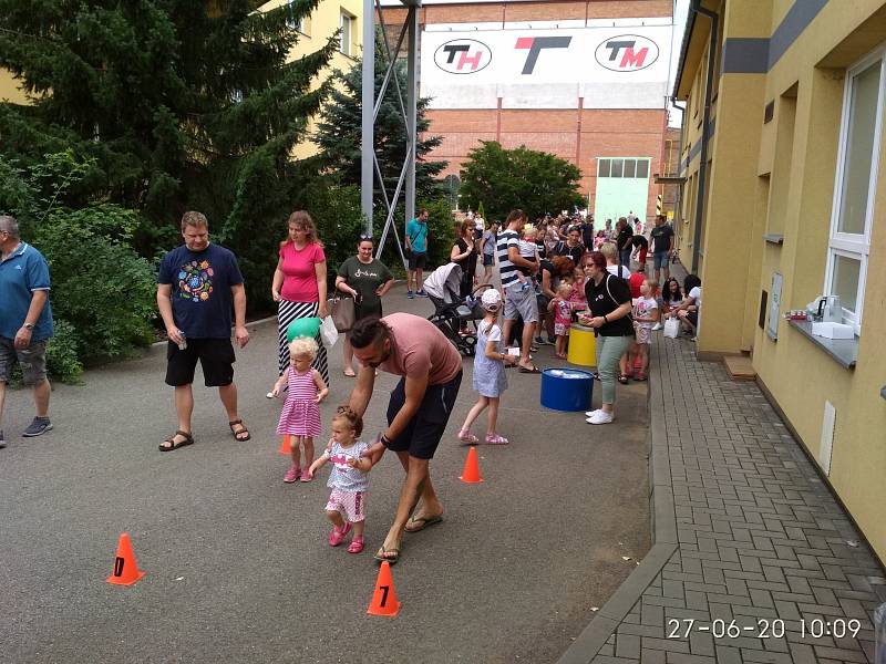 Hry i hasiče si užili děti i dospělí v Ratíškovicích