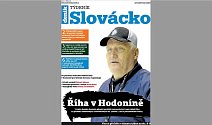 Titulní strana týdeníku Slovácko patří zesnulému trenérovi Miloši Říhovi, jenž zanechal v Hodoníně významnou stopu.