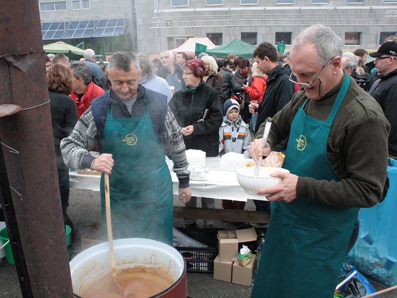 Druhý ročník gulášového festivalu v Prušánkách.